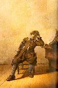 CODDE, Pieter Young Scholar in his Study dfg oil painting